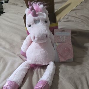 Scentsy Pink Unicorn Plush